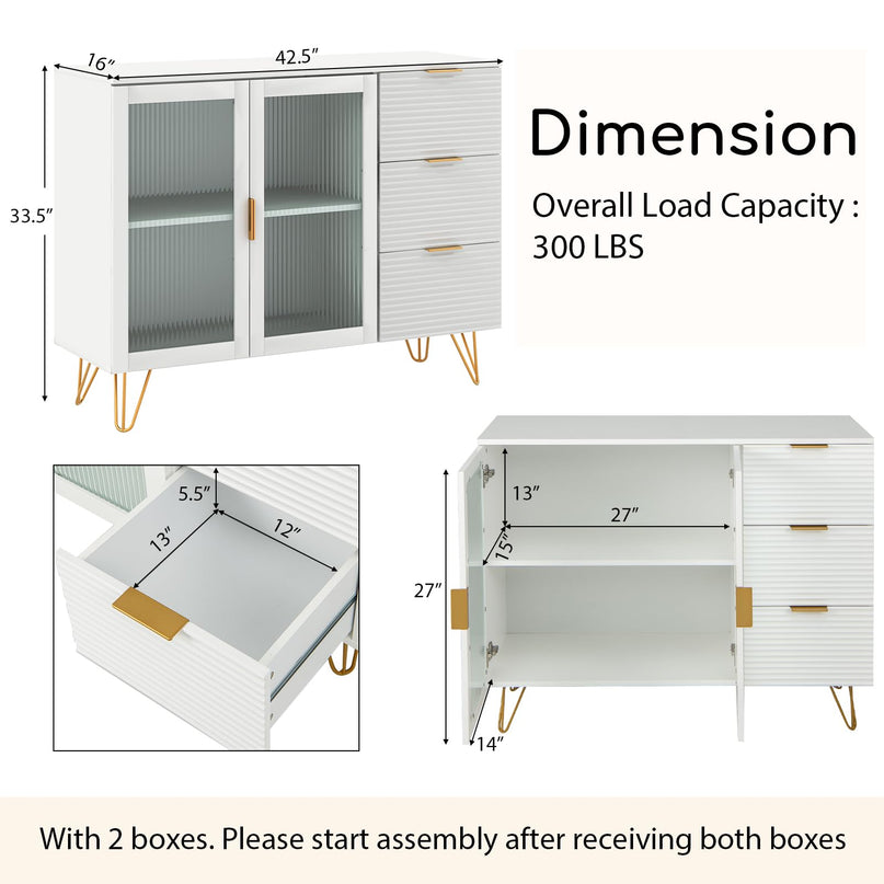 Giantex Buffet Cabinet with Storage