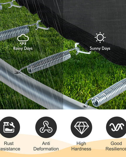 Giantex 7'' Heavy-Duty Galvanized Trampoline Springs