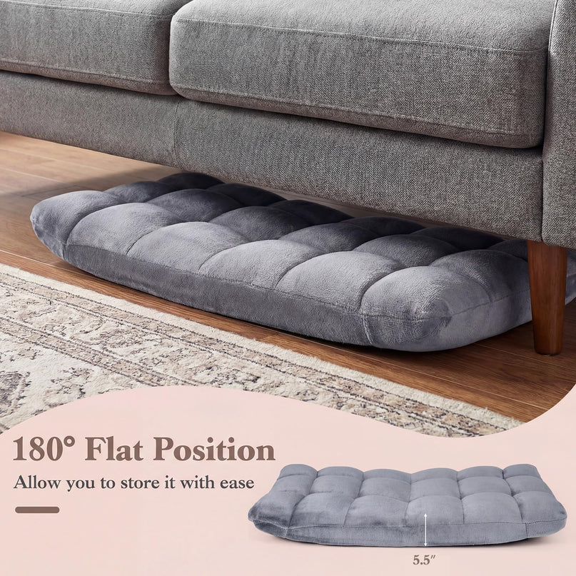 Chaise de sol Giantex avec 14 positions réglables (61 x 49,5 x 50,8 cm)