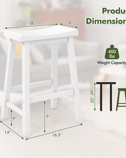 Giantex 24" Bar Stools Set of 2/4 for Kitchen Island