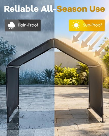 Giantex Outdoor Dog Shade Shelter with Waterproof Canopy