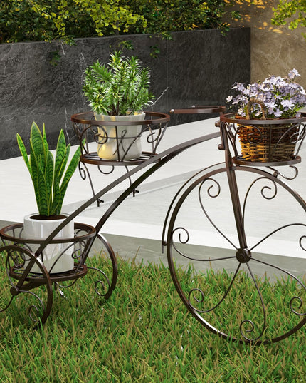 Giantex Metal Bicycle Planter