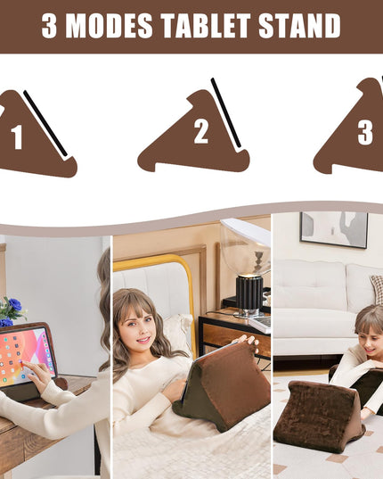 Giantex Bed Wedge Pillow for Sleeping, 7.5 Inch Triangle Pillow Wedge for Neck Back Leg Support