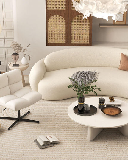 Cross Legged Office Chair - Giantex