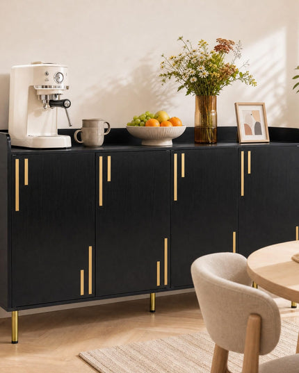 Giantex 55" Buffet Cabinet with 4 Doors