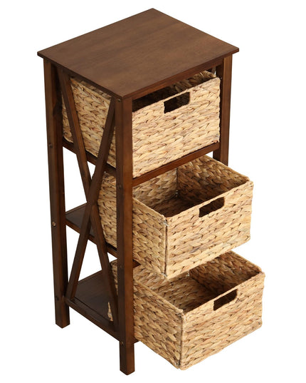 Giantex Wooden X-Design Side Table End Table
