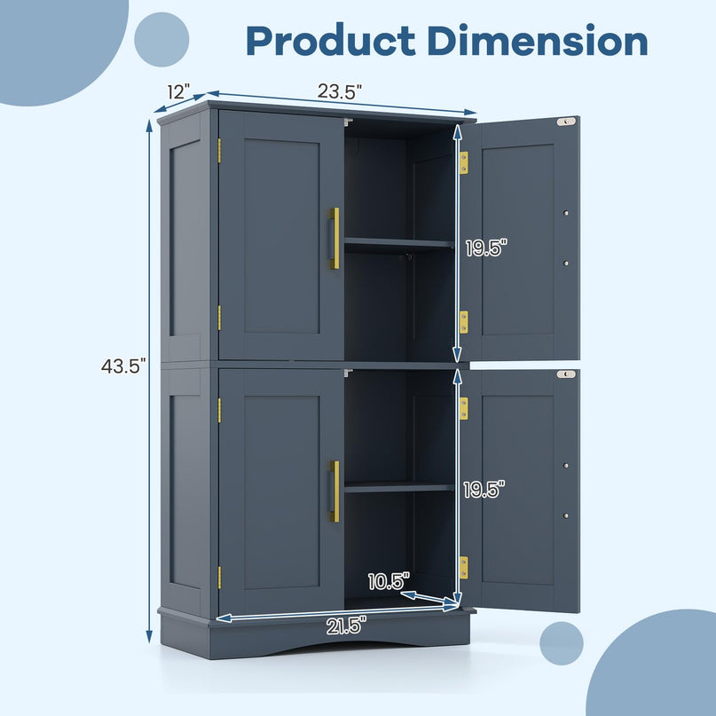 Giantex Bathroom Storage Cabinet for Kitchen