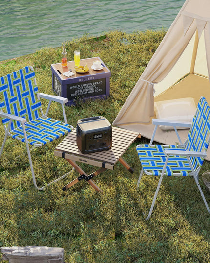 Giantex 2/4/6-Pack Lightweight Folding Camping Chairs
