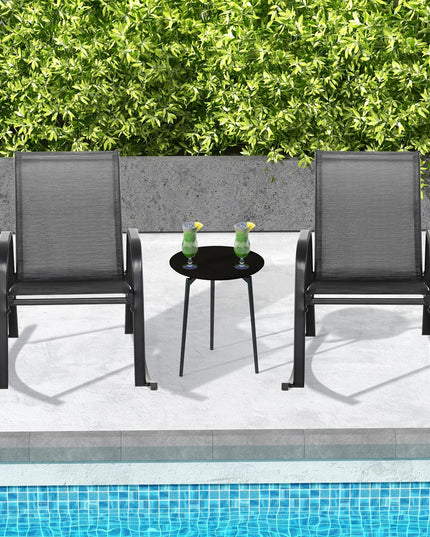 Giantex Outdoor Rocking Chairs , Patio Rocking Chairs w/Breathable Seat & Back