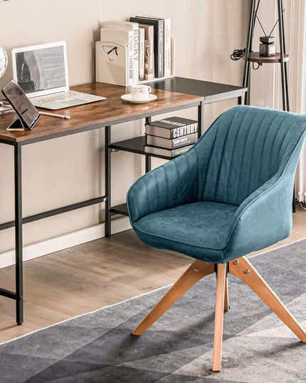 Giantex Swivel Accent Chair for Desk - Set of 2 Armchair Without Wheel
