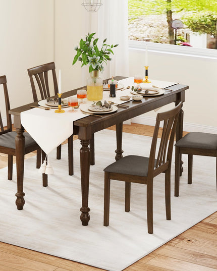 Giantex Wooden Dining Chairs Set for Living Room