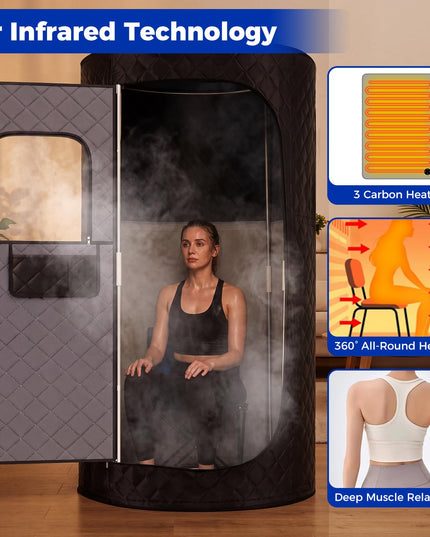 Giantex Portable Steam Sauna for Home Relaxation