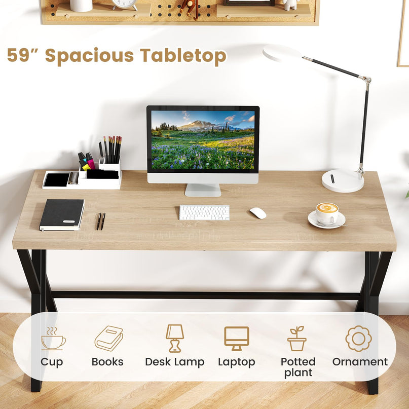 Giantex 5/1 FT Conference Table for 4-6/8-10 People