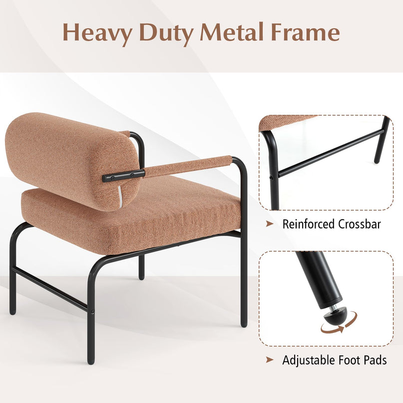 Giantex Modern Accent Chair Set of 1/2