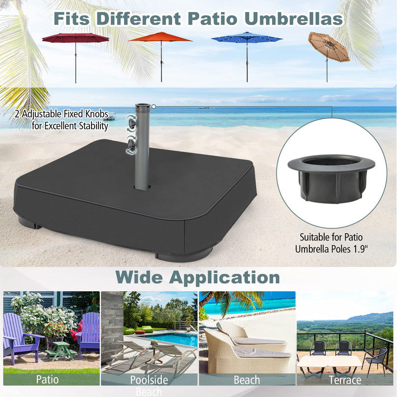 200 lbs Filled Umbrella Base - Giantex