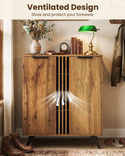 Giantex Shoe Storage Cabinet for Entrance Hallway Foyer Living Room