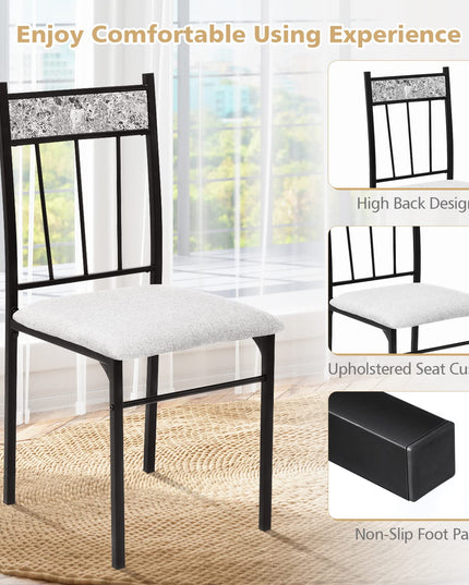 Giantex 5 Pieces Dining Table Set