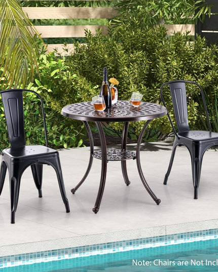 Giantex 31” Patio Bistro Table
