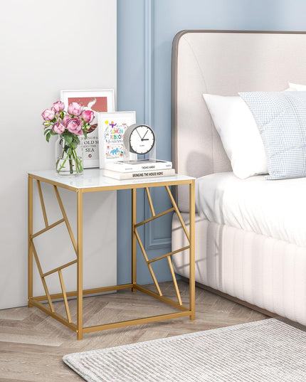Giantex Gold Side Table