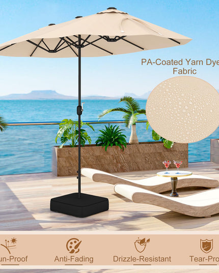 Giantex 13ft Large Patio Umbrella with Base