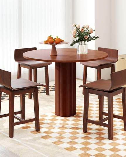Giantex 19" Swivel Dining Chairs Set of 2/4