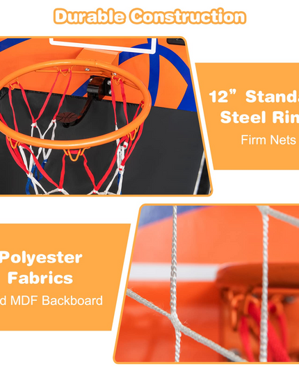 Foldable Electronic Arcade Basketball Game - Giantex