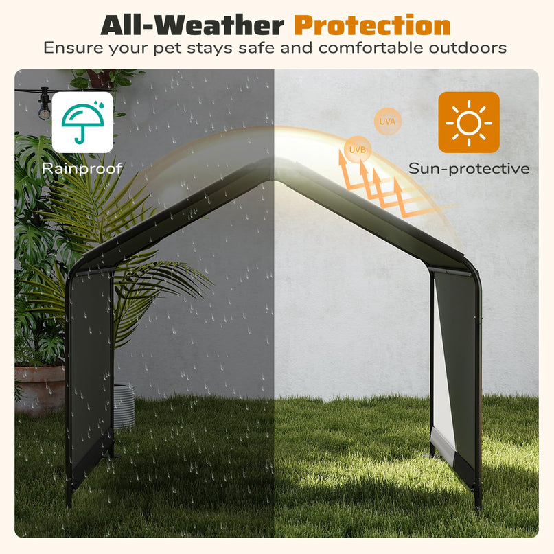 Giantex Outdoor Dog House Shade Shelter Canopy