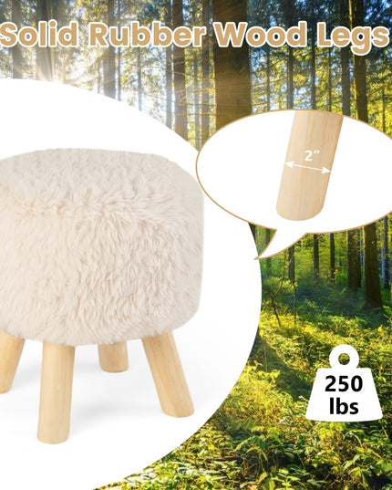 Giantex Round Ottoman Foot Rest