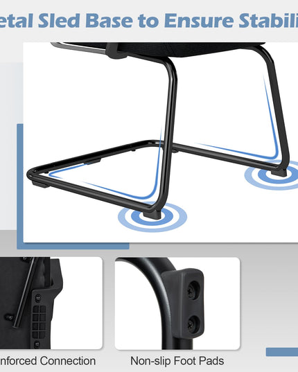 Giantex Waiting Room Chair Set of 10 for Office