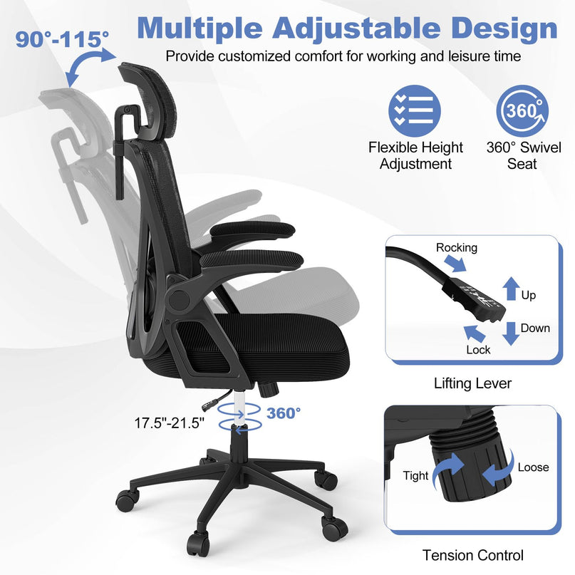 Giantex Ergonomic Mesh Office Chair Executive Chair