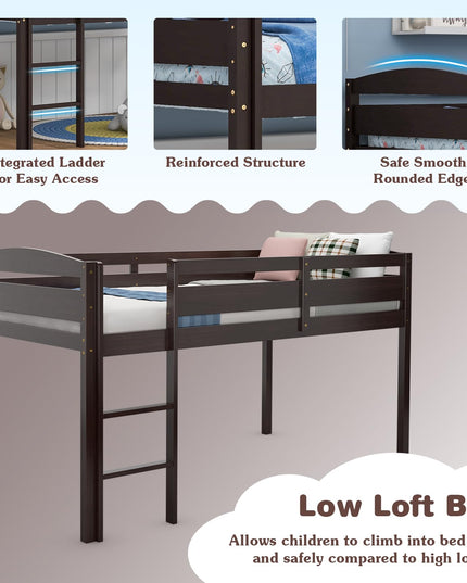 Giantex Loft Bed with Ladder