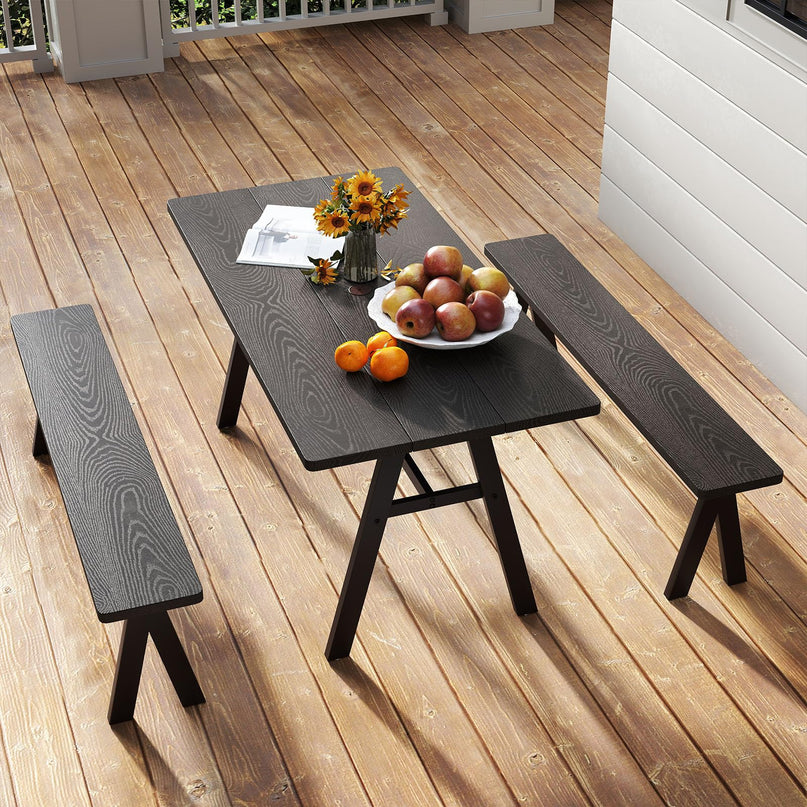 Giantex Outdoor Patio Bench for 4-6 Person