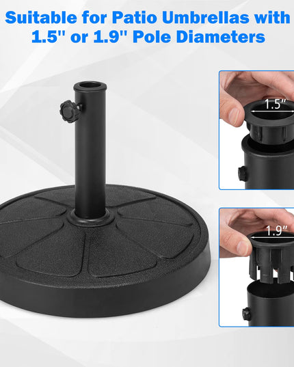 Giantex 31/40 lbs Patio Umbrella Base