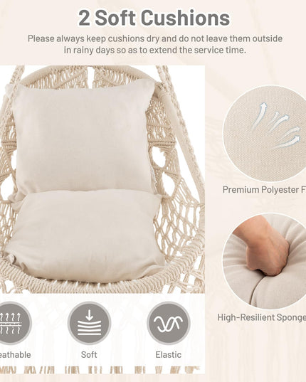 Giantex Macrame Swing Chair