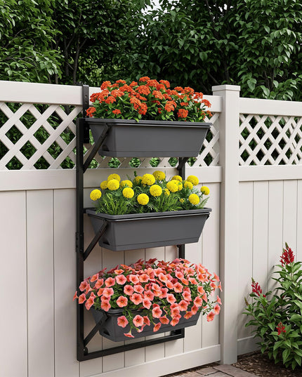 GIANTEX 3-Tier Hanging Planter Boxes (1/2)