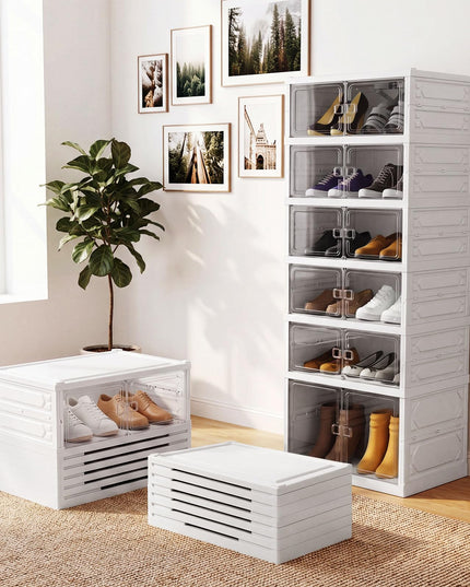 Giantex 6-Tier Foldable Shoe Rack Organizer