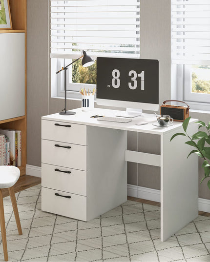 Giantex Computer Desk with 4 Large Drawers