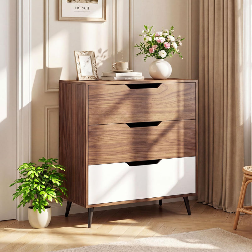 Giantex 3-Drawer Dresser Chest of Drawers