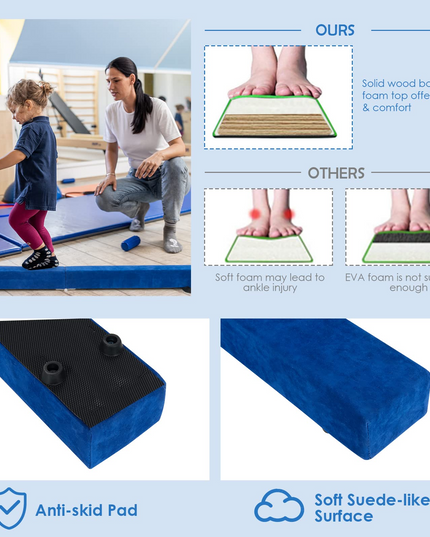 Giantex 7FT Folding Floor Balance Beam for Girls
