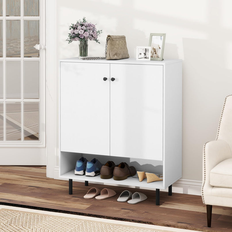 Giantex Sideboard Buffet Cabinet with Adjustable Shelf & Anti Tipping Kit