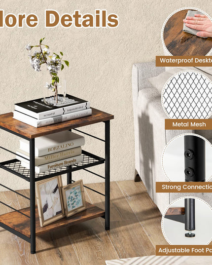 Giantex Nightstand Set