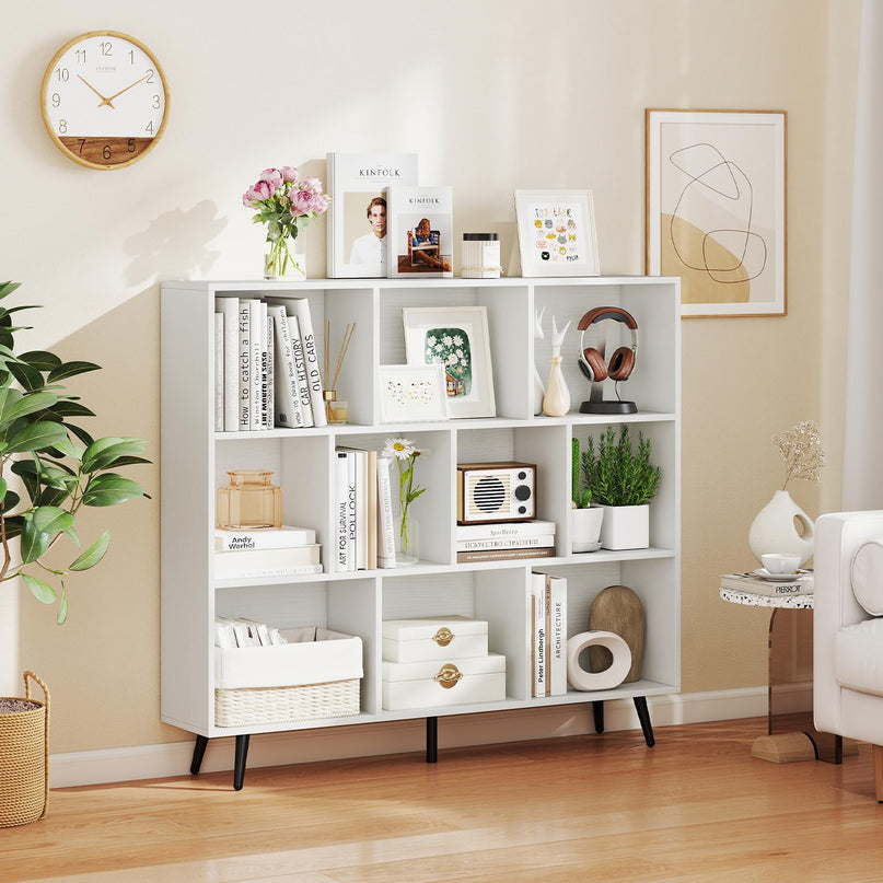 Giantex 10-Cube Bookcase (47" x 9.5" x 42")