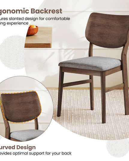 Giantex Wooden Dining Chairs Set