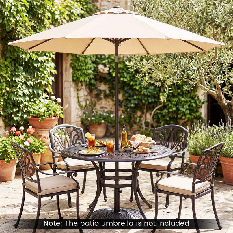 Giantex 21 lbs Patio Umbrella Base Stand Fits 1.5''-1.9'' Poles