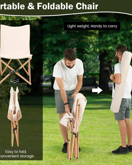 Camping Chairs 2 Pack - Giantex