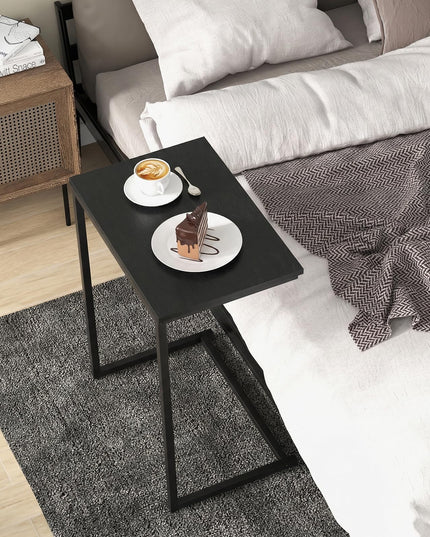 Giantex 26.5"  C Shaped End Table for Living Room