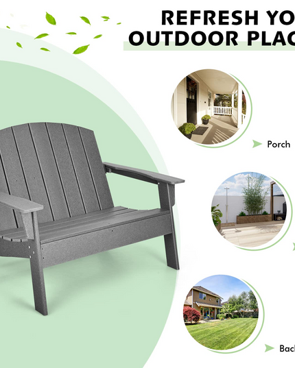 Giantex Adirondack Chair Outdoor Loveseat