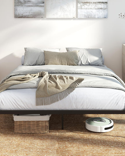 Giantex 12 Inch Metal Platform Bed Frame with Steel Slats Support