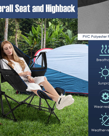 Giantex Outdoor Rocker Camping Chair - Rocking Chair