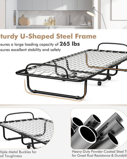 Giantex Folding Bed with Mattress